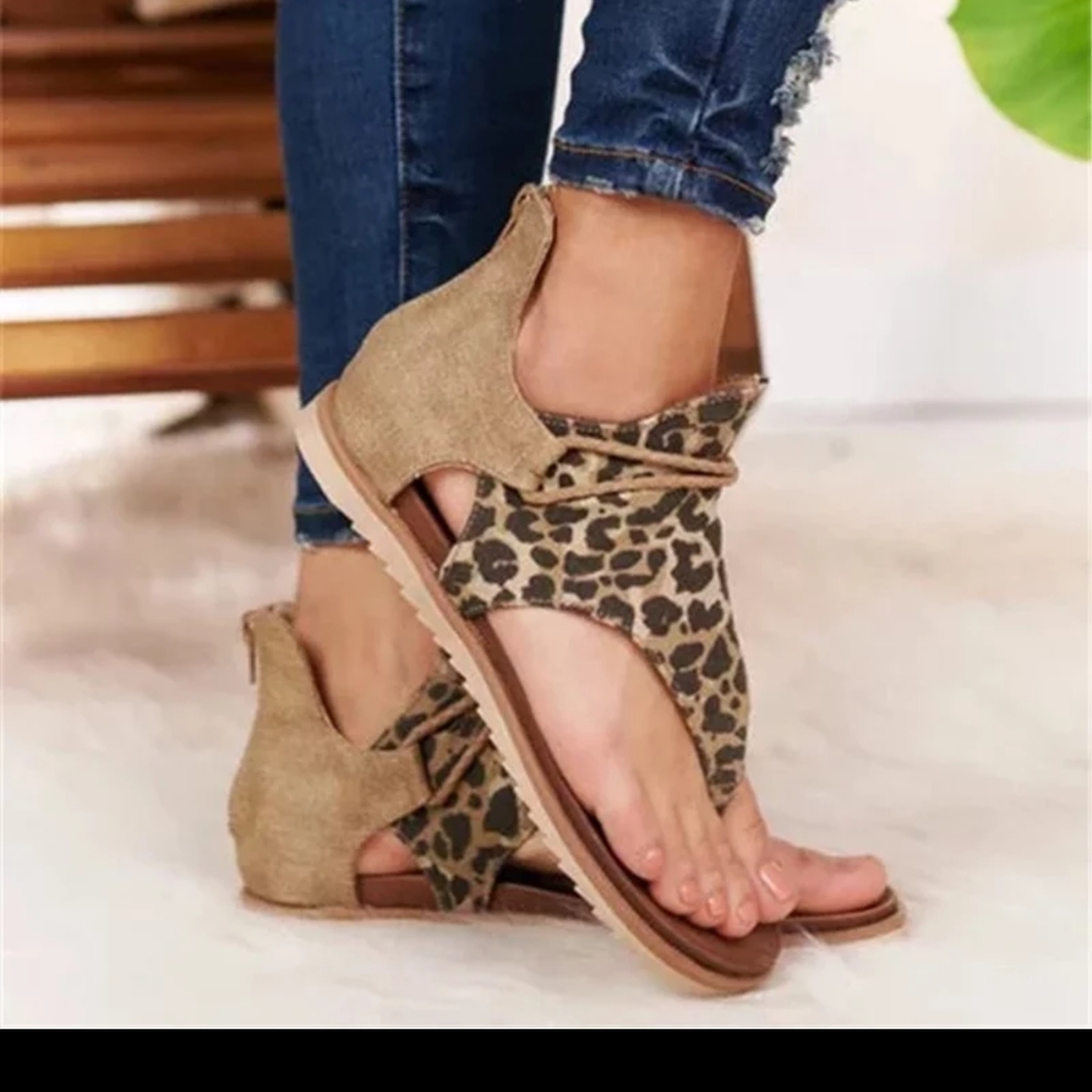 Leopard Print Sandals ✨